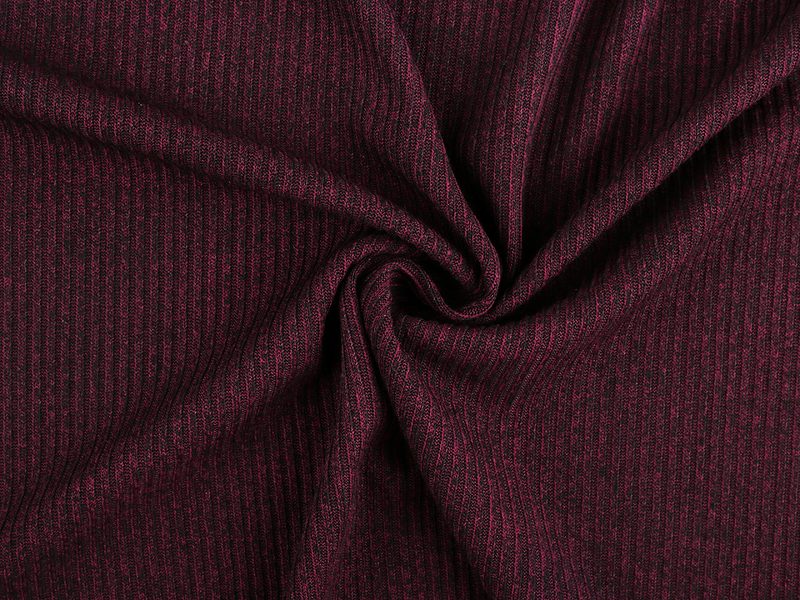 Žebrovaná šatová pletenina / svetrovina METRÁŽ