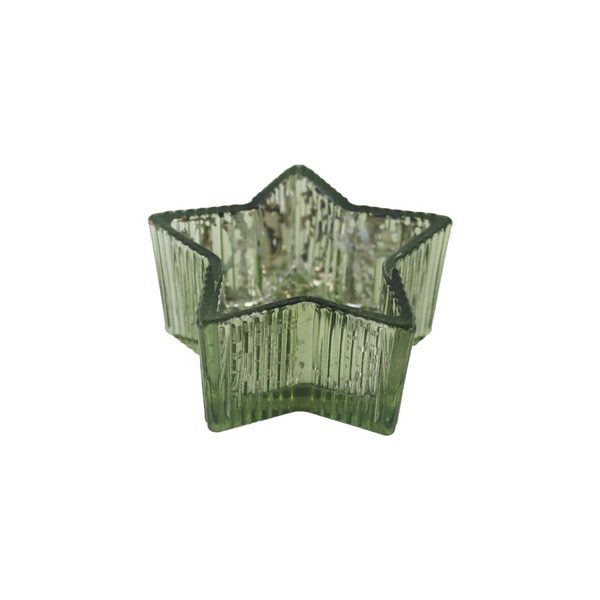 Dekorační svícen hvězda S0509/1 - 8×0×3 cm