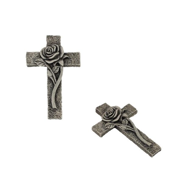 Dekorační kříž X3444/1 - 4,5 x 1,5 x 7,3 cm