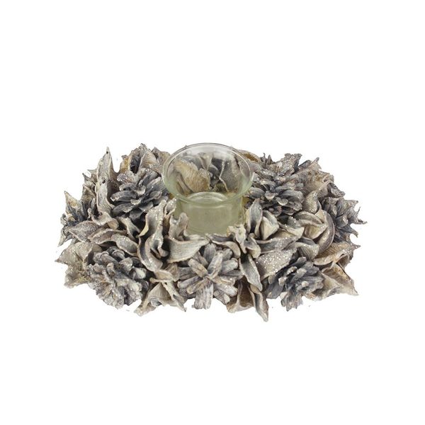 Svícen na jednu svíčku P1214 - 23 x 14 x 8 cm