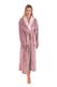 Flora Mauve Mist - Dámský Župan s Límcem - 25 56 4353