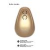 Shots Innovation Twitch Hands-Free Suction & Vibration Toy Gold