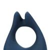 Loveline Pointed Vibrating Cock Ring - Baltic Blue