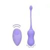 Loveline Vibrating Egg with Remote Control - Violet Harmony