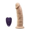 SilexD Model 2 Vibrating Premium Silicone Dual Density Dildo 7" with Remote