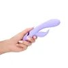 Loveline Smooth Silicone Rabbit Vibrator - Digital Lavender