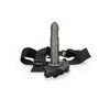 Ouch! Twisted Hollow Strap-on 8" 20cm Gunmetal