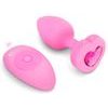 b-Vibe Vibrating Heart Plug S/M Pink