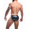 C4M Emerald Clip Tanga Brief Black