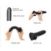 Strap-On-Me Sliding Skin Realistic Dildo Black XXL