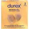 DUREX Sensual Extra Lube 3ks