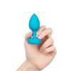 b-Vibe Vibrating Jewel Plug S/M