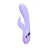 Loveline Smooth Silicone Rabbit Vibrator - Digital Lavender