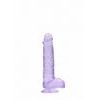 RealRock Crystal Clear 15cm Purple