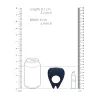 Loveline Pointed Vibrating Cock Ring - Baltic Blue