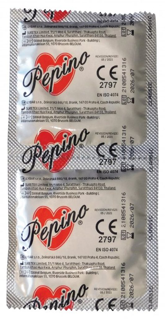 Pepino Classic Maxi Pack 20 ks - PEPINO - Klasické kondomy - Kondomy, PRO  MUŽE - Vibrátorek.cz