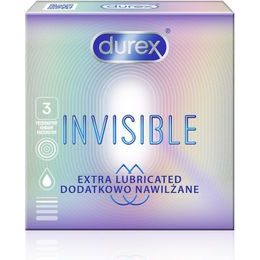 Durex Invisible Extra Lubricated 3 ks