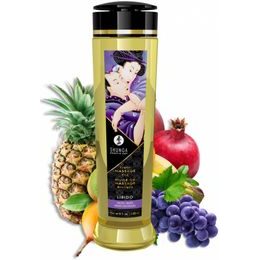 Shunga Libido masážní olej vůně tropického ovoce 240ml