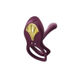 Zalo Bayek Cockring Vibrator with Remote Control Purple