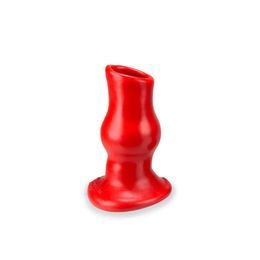 Oxballs Plug pig-Hole Deep Small 15 x 7cm Red