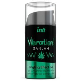 intt Vibration! Tingling Effect Gel Ganjah konopí 15 ml