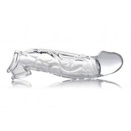 Size Matters Clear Extender Curved Penis Sleeve