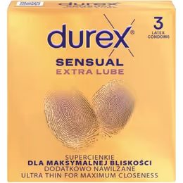 DUREX Sensual Extra Lube 3ks