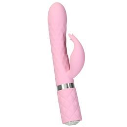 Pillow Talk Lively Rabbit Vibrator Pink