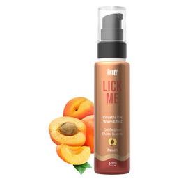 INTT Lick me Slíbatelný gel s hřejivým efektem Peach 50 ml