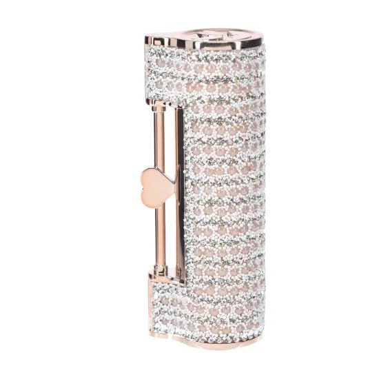 Loveline Angel Lipstick Vibrator with 4 Attachments - Pink