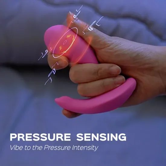 Honey Play Box OLY 2 Pressure Sensing APP-enabled Wearable Clit & G Spot Vibrator