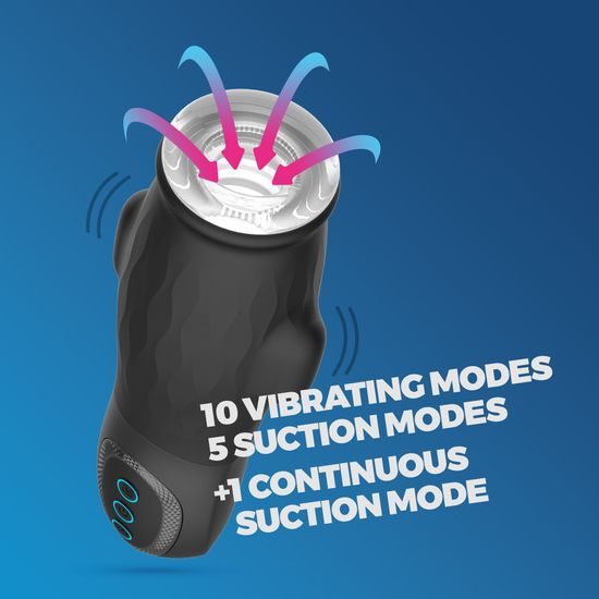 Crushious Gargantua: Sací masturbátor + lubrikant zdarma