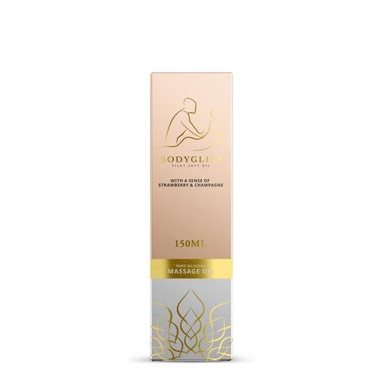 BodyGliss Massage Collection Silky Soft Oil Strawberry & Champagne 150 ml