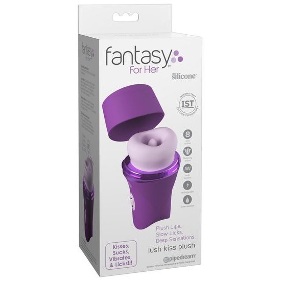 Pipedream Fantasy For Her Lush Kiss Plush Purple
