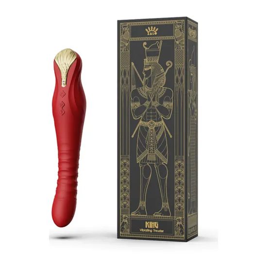 Zalo King Vibrating Thruster Velvet