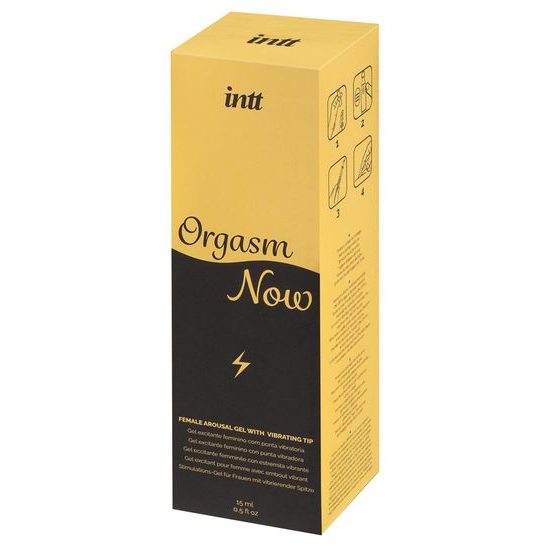 intt Orgasm Now Female Enhancements Gel 15 ml