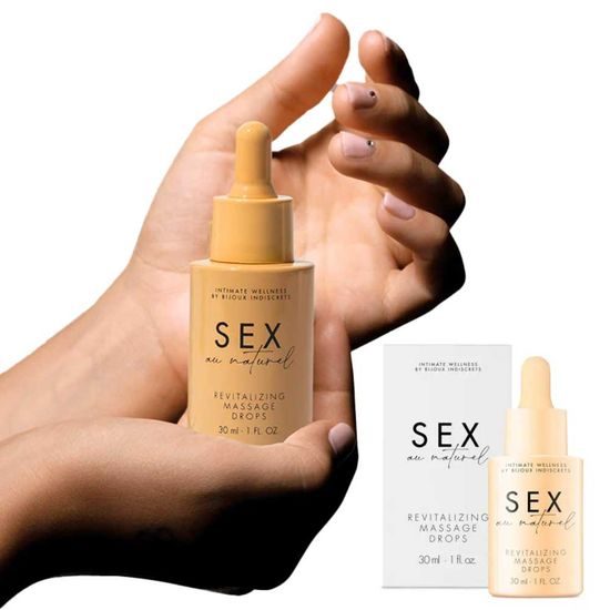 Bijoux Indiscrets Sex Au Naturel Revitalizing Massage Drops 30ml