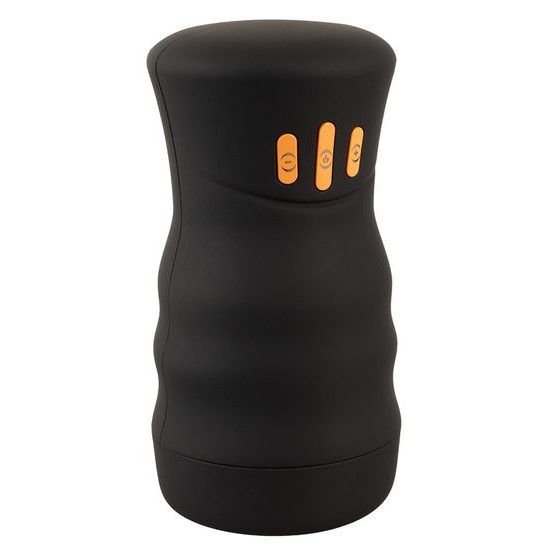 You2Toys Gyro otáčivý vibrující masturbátor černý