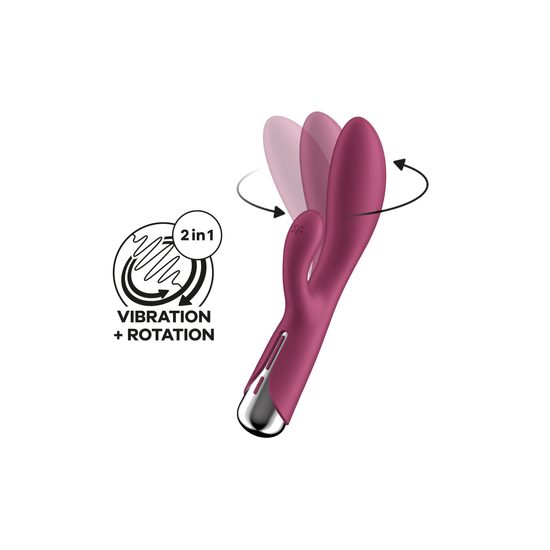 Satisfyer Spinning Rabbit 1 Red