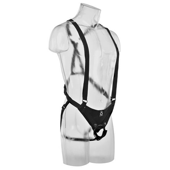 Pipedream King Cock 11" Hollow Strap-On Suspender System