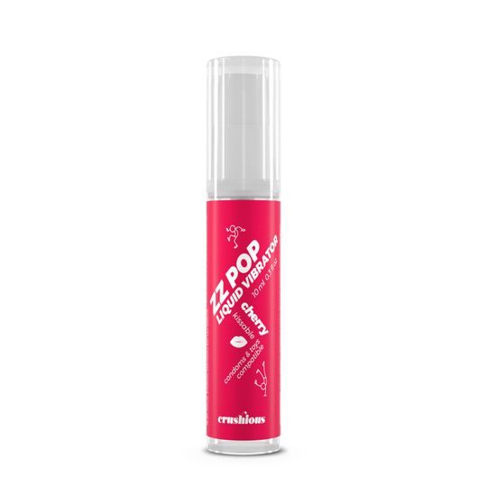 Crushious Zz Pop Liquid Vibrator Cherry Aroma 10ml