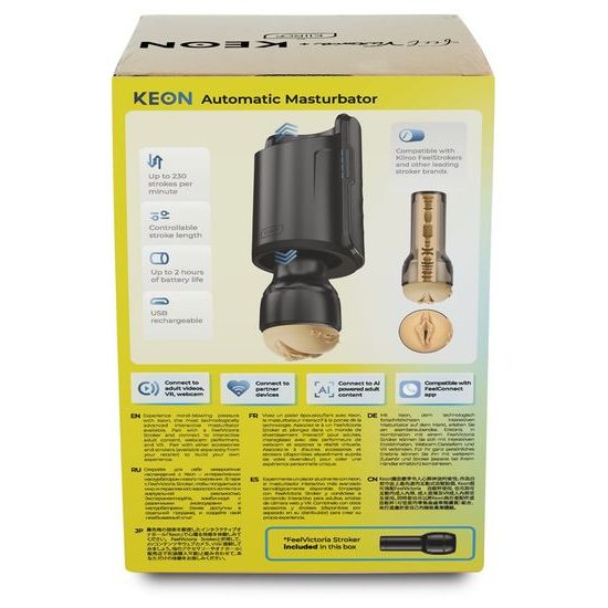 Kiiroo Keon WiFi Combo Set Feel Victoria June