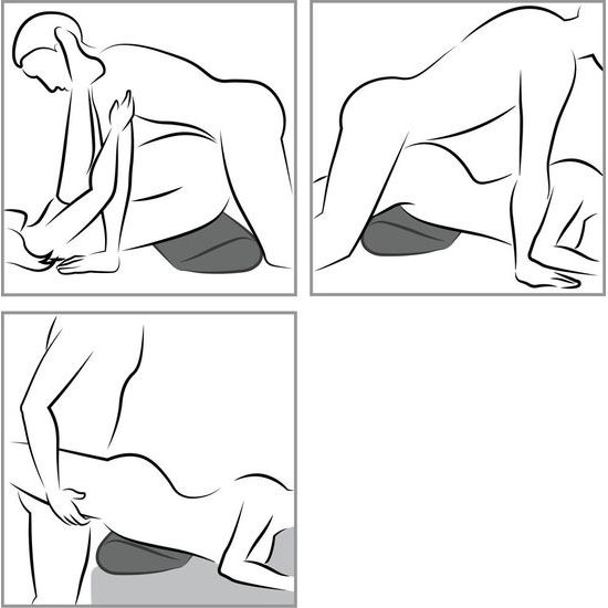 Liberator Keilkissen "Jaz" podložka pro pohodlnější milování