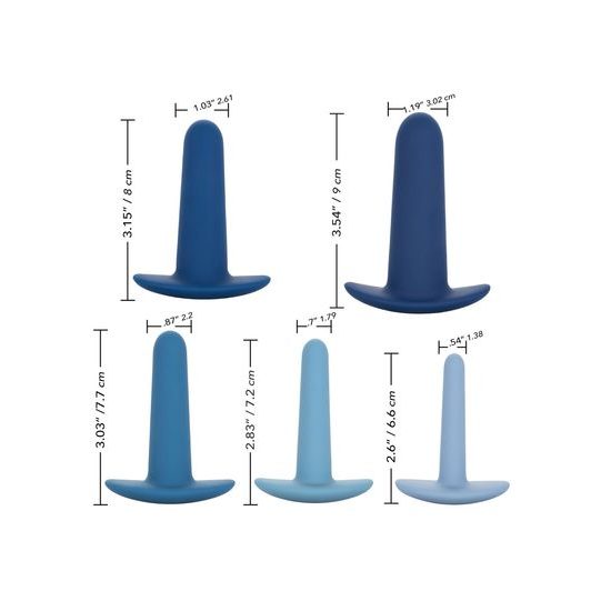 CalExotics They-ology 5-Piece Wearable Anal Training Set