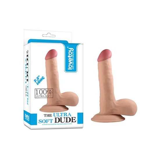 LoveToy Skinlike Soft Cock 7.5"