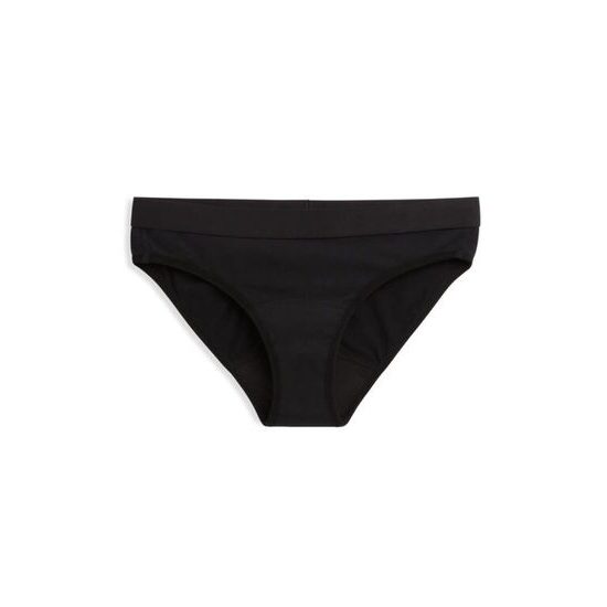 MyFemini Menstruační kalhotky klasické bambusové, silná menstruace (černé)