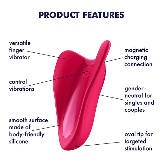 SATISFYER HIGH FLY Red