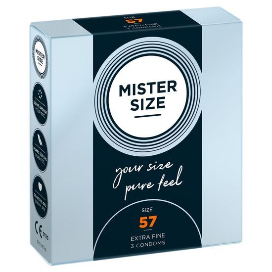 Mister Size Thin 57mm 3ks