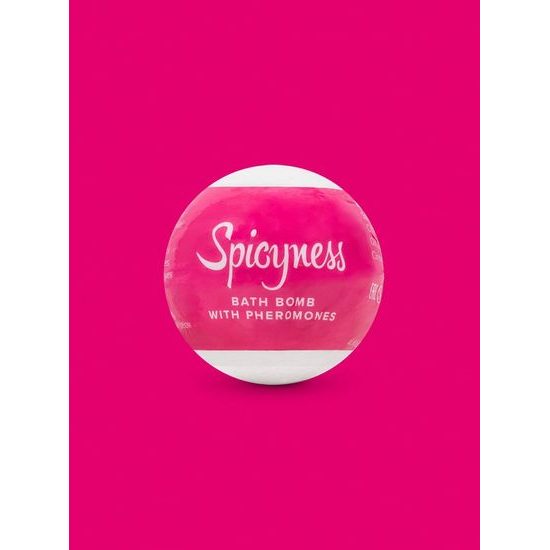 OBSESSIVE Spicyness - BATH BOMB WITH PHEROMONES 100 g