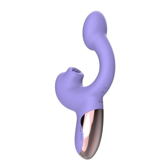 Magic Motion Magic Ponder Licking Dual Stimulation Vibrator App Controlled Purple
